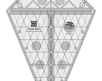 Alaska Ruler *Acrylic Template* By: Edyta Sitar - Creative Grids CGRLBQ1