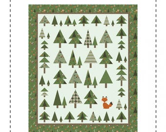 Back Country *Quilt Pattern - Featuring Back Country Woodland*  By: Jennifer Long of Sew a Story