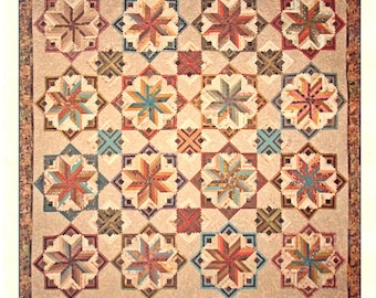 Eldon *Pieced Quilt Pattern  and/or  Acrylic Template Set* By: Edyta Sitar - Laundry Basket Quilts