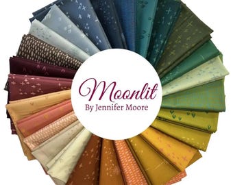 Moonlit- Fat Quarter Bundle (26 Pieces) By: Jennifer Moore-Monaluna  For Windham Fabrics