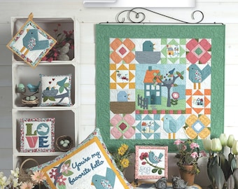 Blossom Trail On Wander lane- Block 5 *Quilt & Sewing Projects Pattern* By: Nancy Halvorsen - Art to Heart