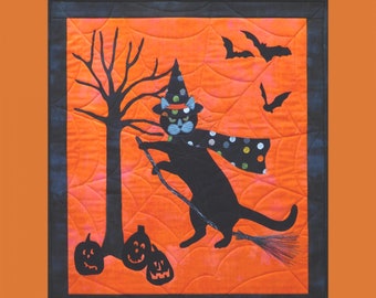 Grumpy Takes Flight *Wall Hanging Quilt Pattern* From: Trouble & Boo Designs
