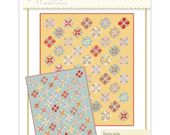 Fairy Tale *A Fat Quarter Friendly - Pieced Quilt Pattern* From: Poppie Cotton
