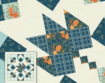 Cider Season - Pieced Quilt Pattern*  Designed By Angeles Jaso Tucker For: It's Sew Emma   ISE-310