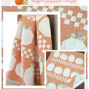 Log Cabin Pumpkins *Quilt Pattern* By: Margot Languedoc Designs - The Pattern Basket