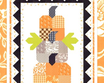 Pumpkin Trio *Wall Hanging & Table Quilt Pattern* By: Joanna Figueroa - Fig Tree and Co