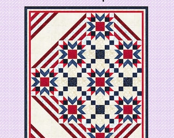 United in Spirit  *A Pieces Quilt Pattern* By: Laureen Smith of Tourmaline & Thyme Quilts