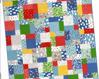 Easy Bake  *Layer Cake (10"x10") Friendly Quilt Pattern in 2 Sizes * From: Cluck Cluck Sew  #117