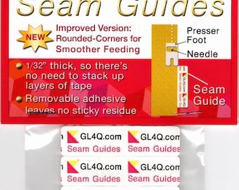Seam Guide Setter Replacement Guides * Sew Precise Scant 1/4 inch Seam* Removable Seam Guide From: Guidelines 4 Quilting