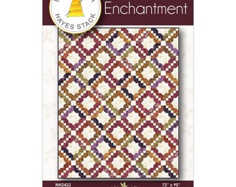 Enchantment * Quilt Pattern* By: Tiffany Hayes of Needle in a Hayes Stack  NH2422