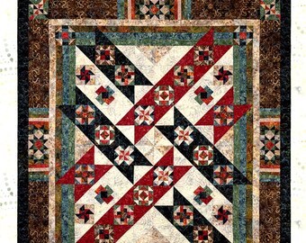 Evening Sky  *Pieced Quilt Pattern*   By: Wing and a Prayer   WP223