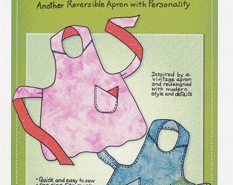 Church Ladies *Apron Pattern* A Reversible Apron with Personality - One Size Fits Most! By: Mary Mulari