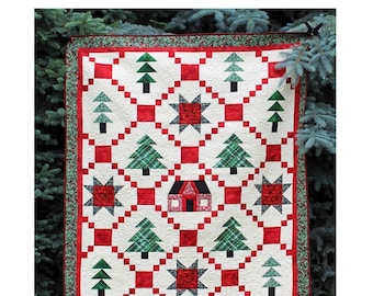 Christmas Cottage *Quilt Pattern* By: Charisma Horton