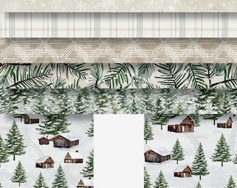Winter Wonderland - Layer Cake (10in x 10in Squares) 42 Pieces By: Katie Hennagir For Timeless Treasures
