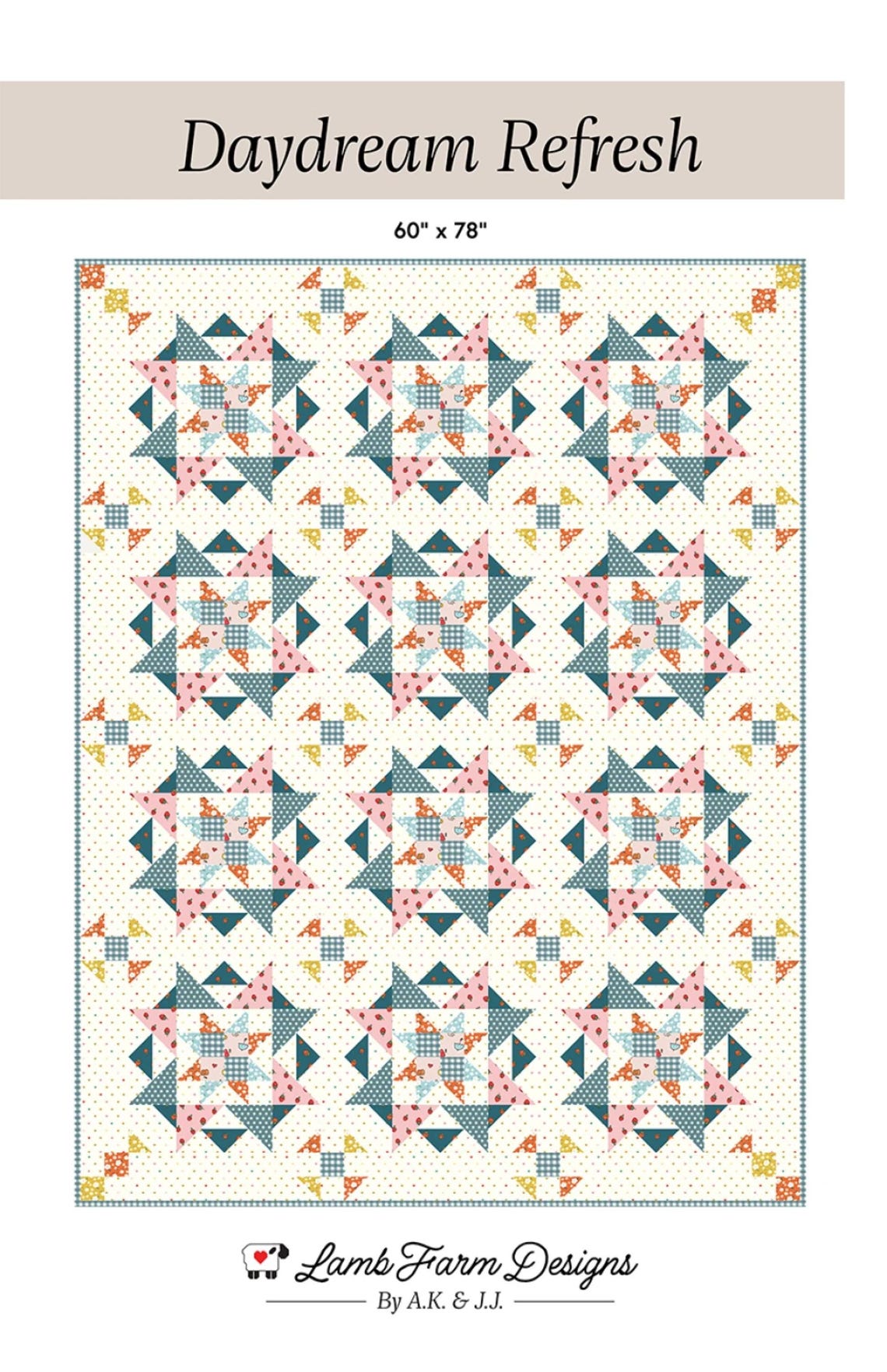 Daydream Refresh *pieced Quilt Pattern * by Lamb Farm Designs #186 - Etsy