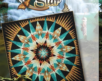 Amazon Star *Foundation Paper Piecing Pattern* By: Judy & Bradley Niemeyer - Quiltworx  JNQ66P