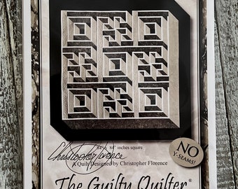 Labyrinth Walk *Pieced Quilt Pattern* By: Christopher Florence - aka The Guilty Quilter **SIGNED!**