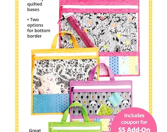 Project Bags 2.0 *Zipper Bag - Sewing Pattern* From: byAnnie