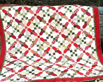 Christmas Memories - Pieced Quilt Pattern By: Sweet Jane's Quilting & Design