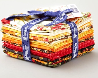 Monarch Meadow - Fat Quarter Bundle - 18 Pieces By: Nicole Tamarin for White Owl Textiles