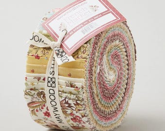 French Market - Jelly Roll/2.5in Strips - 40 Pieces  By: Maywood Studios ST-MASFRMA