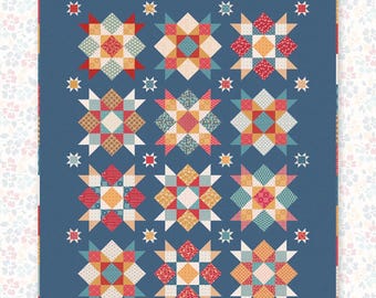 Summer Picnic *A Fat Quarter Friendly Quilt Pattern* By: Lori Holt of Bee In My Bonnet Co - It's Sew Emma  ISE293
