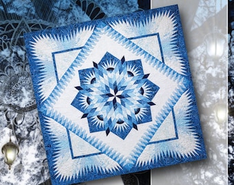 Summer Solstice **Queen**Foundation Paper Piecing Pattern & Papers and/or Replacement Papers* By: Judy and Bradley Niemeyer - Quiltworx