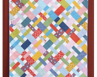 Picnic *Quilt Pattern - Fat Quarter Friendly* From: Cluck Cluck Sew
