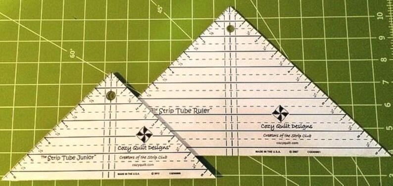 The Strip Tube Ruler *full Size - Acrylic* From: Cozy Quilt Designs - Etsy