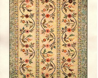 Reaching Out *Pieced & Applique Quilt Pattern*     By: Edyta Sitar - Laundry Basket Quilts   LBQ-0276-P