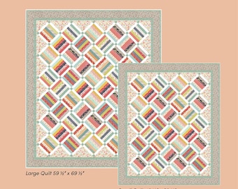 Blooming *A Honeybun Quilt Pattern* By: Sherri McConnell  #264