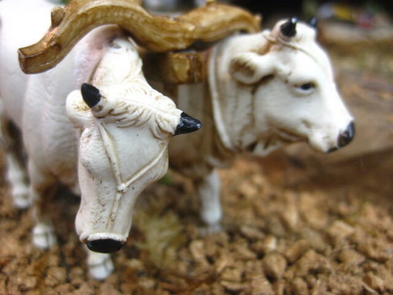 Landi Nativity Ox Figurine 2-7//8/" H Presepio Manger Scene Pesebre Bueyes