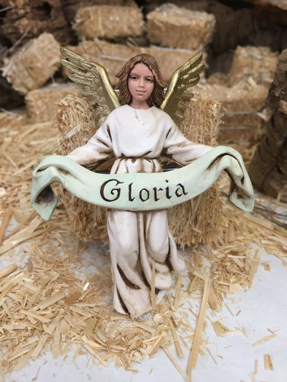 Christmas Nativity Scene Figurine Landi Presepio Pesebre Figura 2-1//4/"H