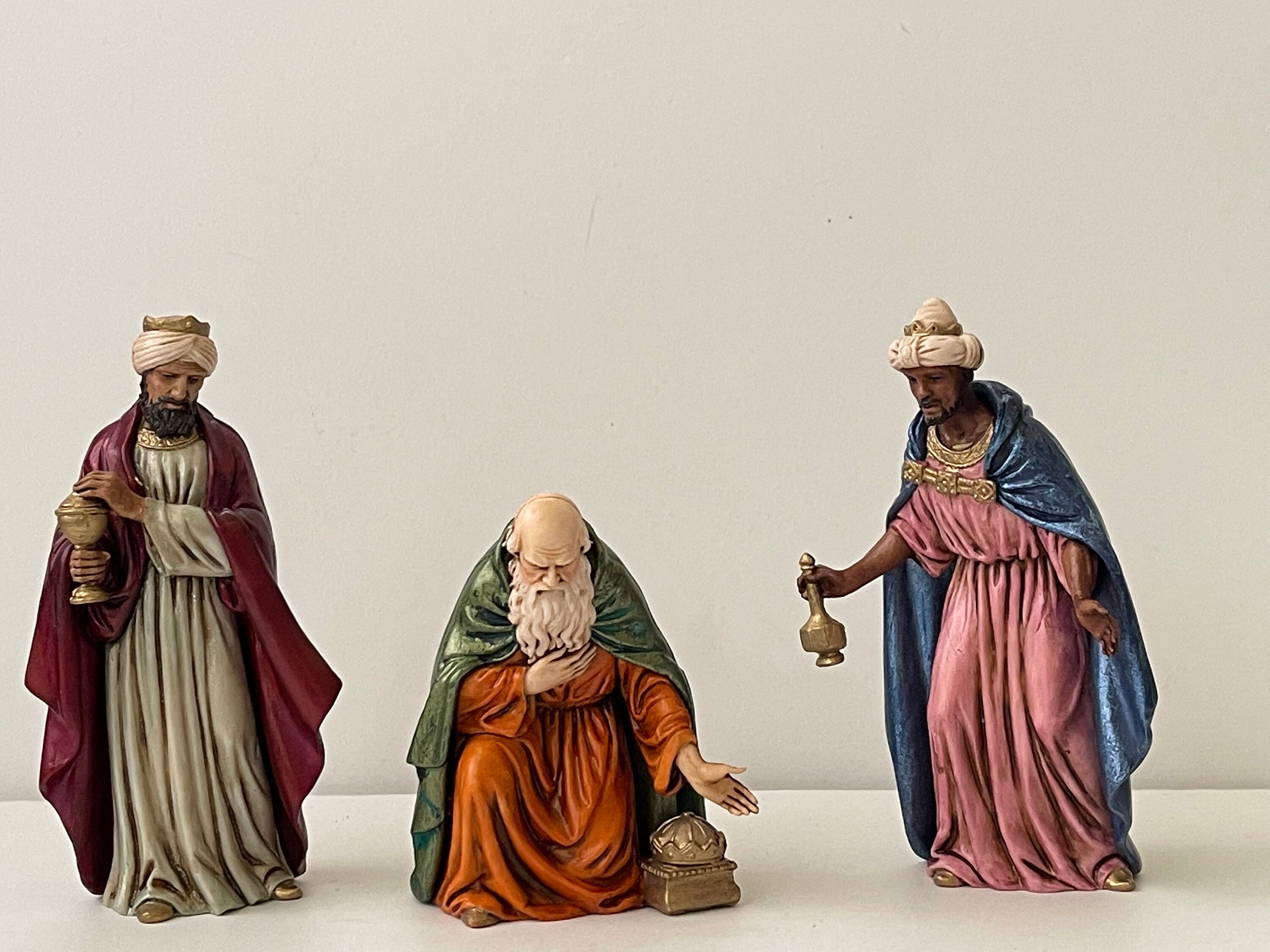 Nativity Scene Wise Men Landi Presepio Figuras para Pesebre Reyes Nacimientos Nativity Scene Wise Men Landi Presepio Figuras para Pesebre Reyes Nacimientos