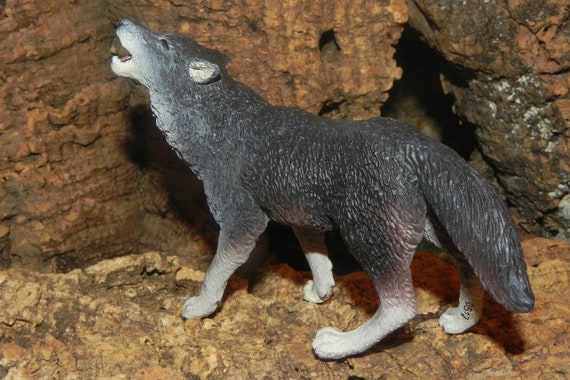 Safari White Wolf Wild Life Figurine Nativity Scene Presepio Pesebre Lobo 