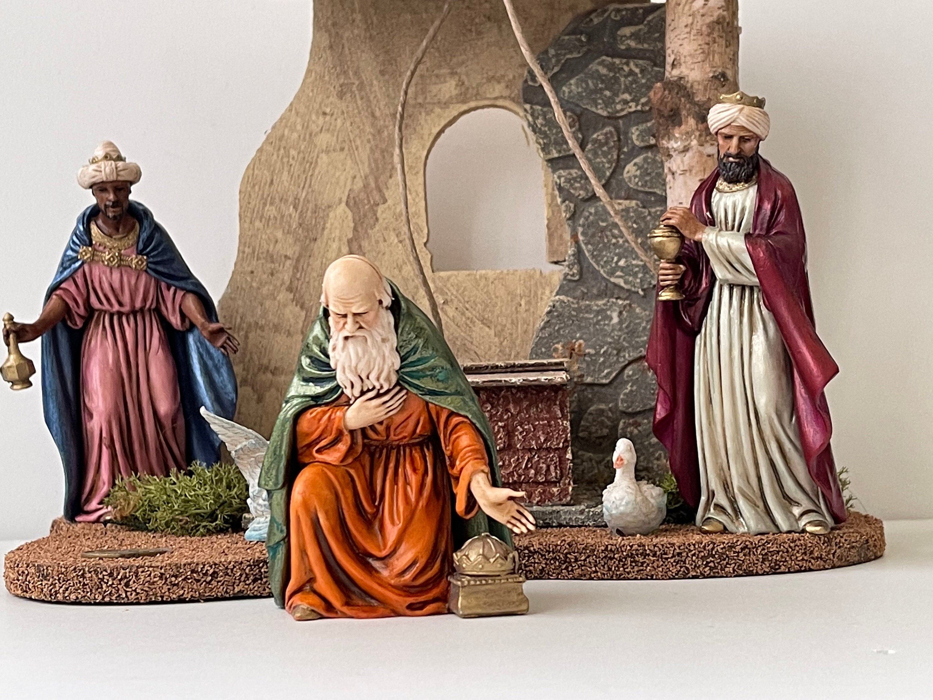 Nativity Scene Wise Men Landi Presepio Figuras para Pesebre Reyes Nacimientos Nativity Scene Wise Men Landi Presepio Figuras para Pesebre Reyes Nacimientos