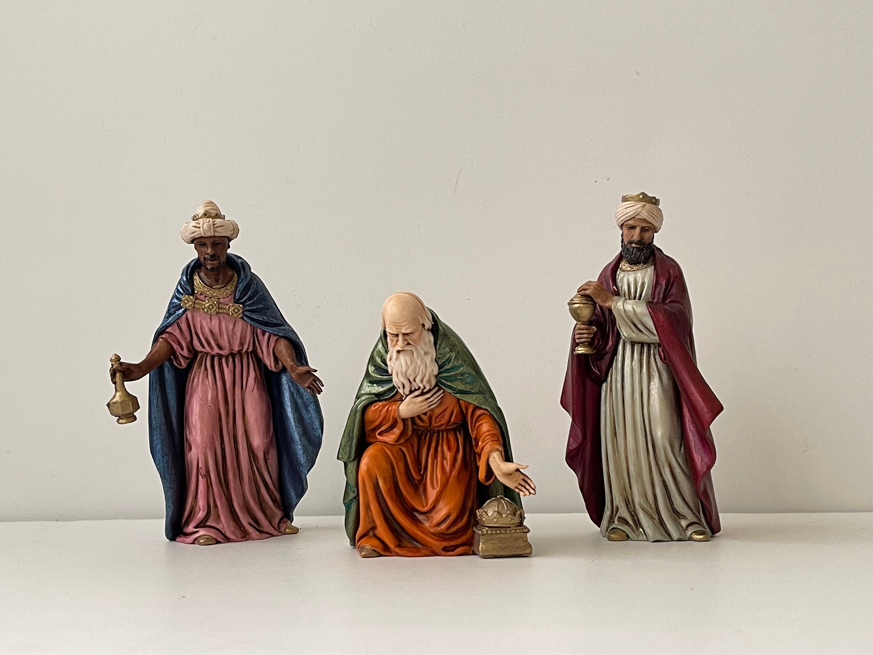 Nativity Scene Wise Men Landi Presepio Figuras para Pesebre Reyes Nacimientos Nativity Scene Wise Men Landi Presepio Figuras para Pesebre Reyes Nacimientos