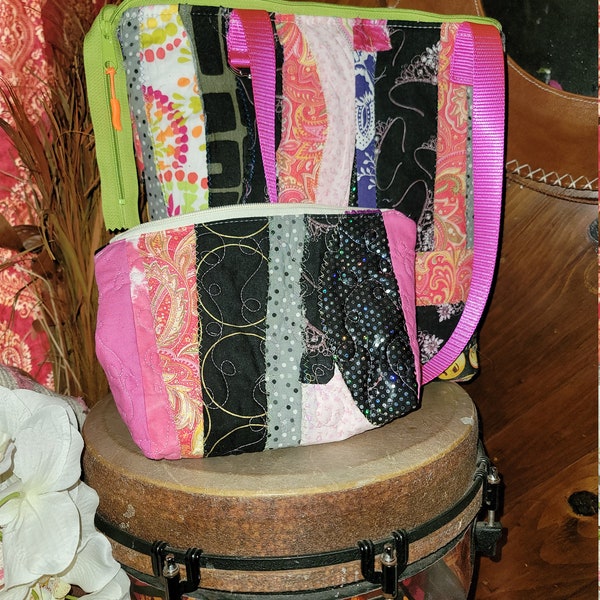 Crazy Quilt Purse Etsy