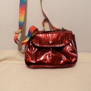 Vintage handbag reflective vinyl