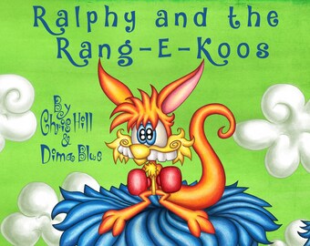 Ralphy y el libro infantil Rang-E-Koos FIRMADO por el autor