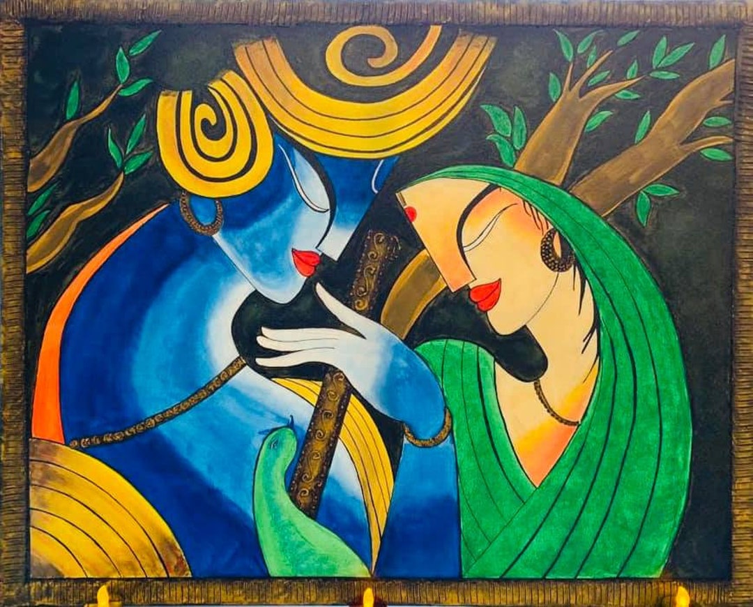Radhakrishna Art Etsy