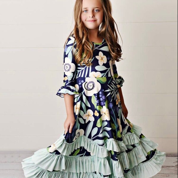 Teal Baby Dress Etsy