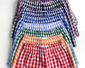 Gingham Shorts