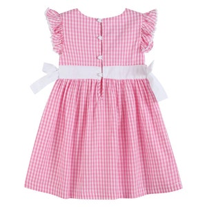 Light Pink Gingham A-line Dress - Etsy