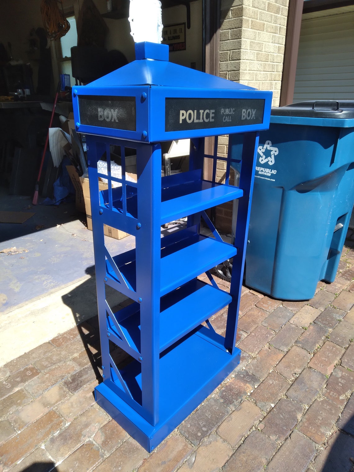 Doctor Who Inspired Shelf Etsy