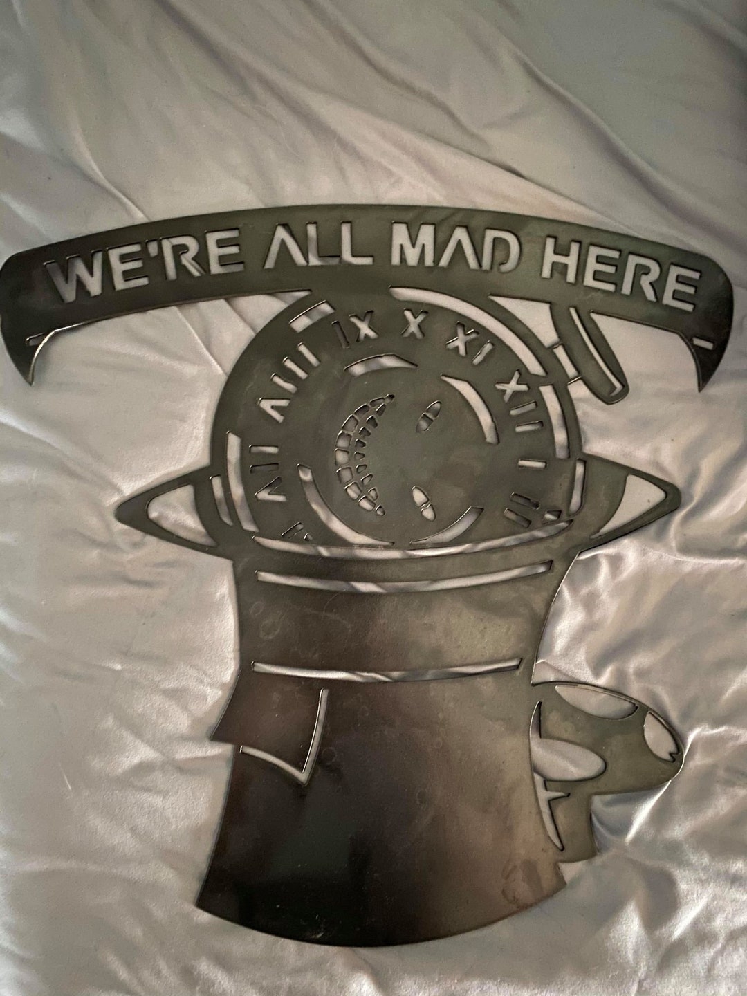 Alice in Wonderland Metal Artwork Etsy