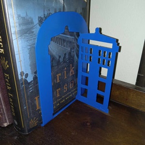 Doctor Who inspirierte Buchstützen