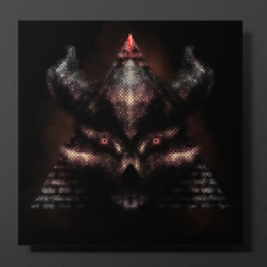Tyranny - Dark Fantasy Pixel Art Style Print