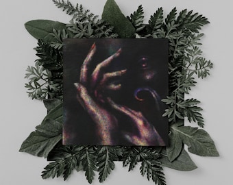 Femethereal - Dark Fantasy Pixel Digital Art Style Print By TYPHEREUS