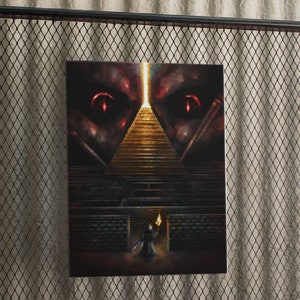 Road to Selfhood - Dark Fantasy Pixel Art Style Print